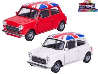 Obrázek z Auto Welly Mini Cooper 1300 UK 10,5cm kov zpětný chod, 2dr (12) 